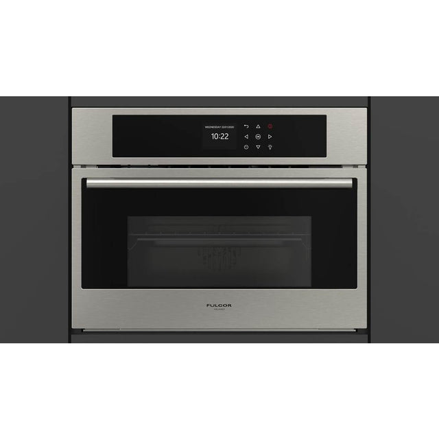 Fulgor Milano - 24'' 700 Series Combination Convection Steam Oven - Stainless Steel