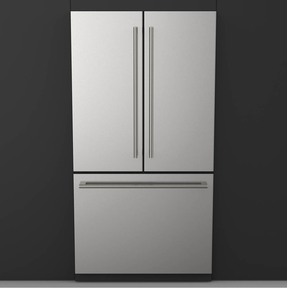 Fulgor Milano - 36'' 600 Series French Door Refrigerator (Handle Kit Required) - Stainless Steel