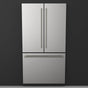 Fulgor Milano - 36'' 600 Series French Door Refrigerator (Handle Kit Required) - Stainless Steel