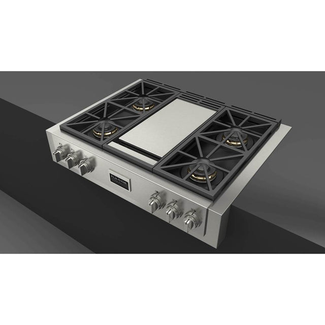 Fulgor Milano - 36'' 600 Sofia Professional Series Gas Range Top - Stainless Steel
