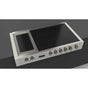 Fulgor Milano - 48'' 600 Sofia Professional Series Professional 5 Burner Induction Rangetop With 2 Zone Induction Trilaminate Griddle - Stainless Steel