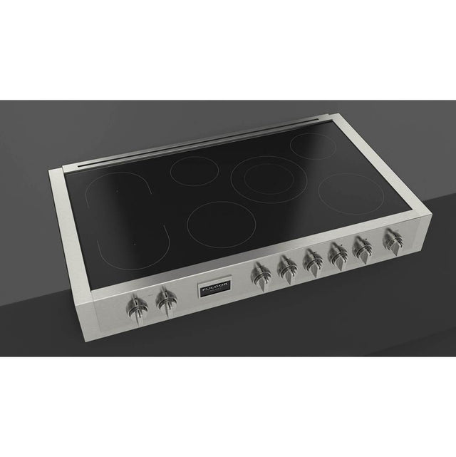 Fulgor Milano - 48'' 600 Sofia Professional Series Professional 7 Burner Induction Rangetop (5 Zones With 2 Zone Bridge) - Stainless Steel