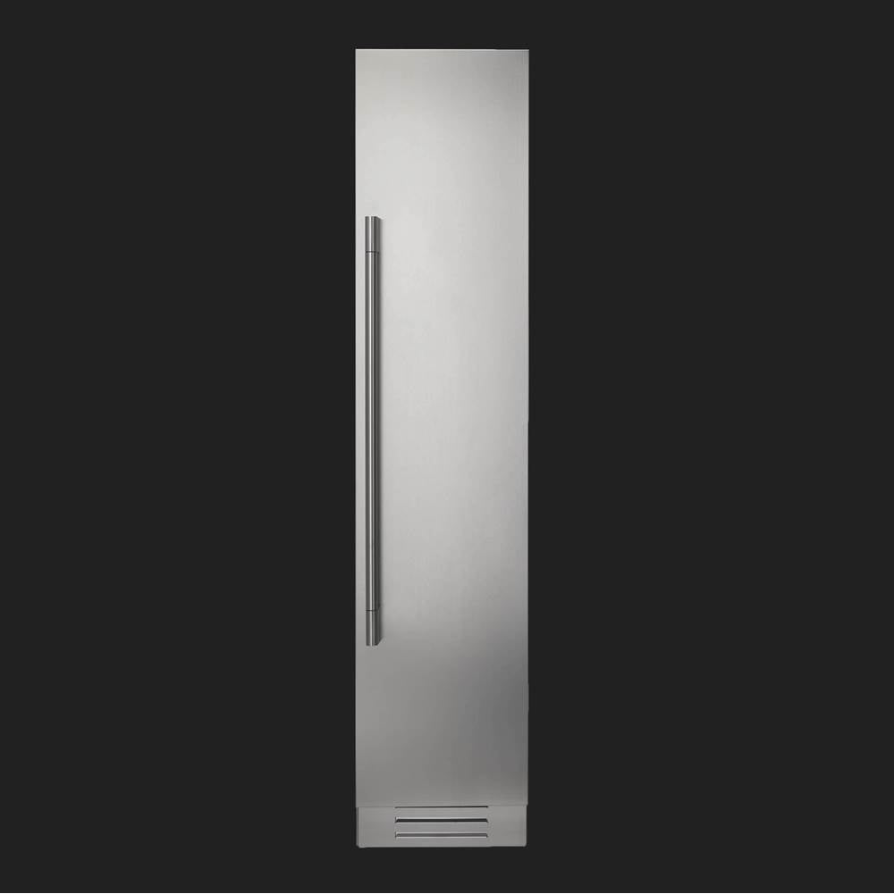 Fulgor Milano - 18'' Rh - Stainless Cladded Bottom Compressor Column - Freezer - Stainless Steel