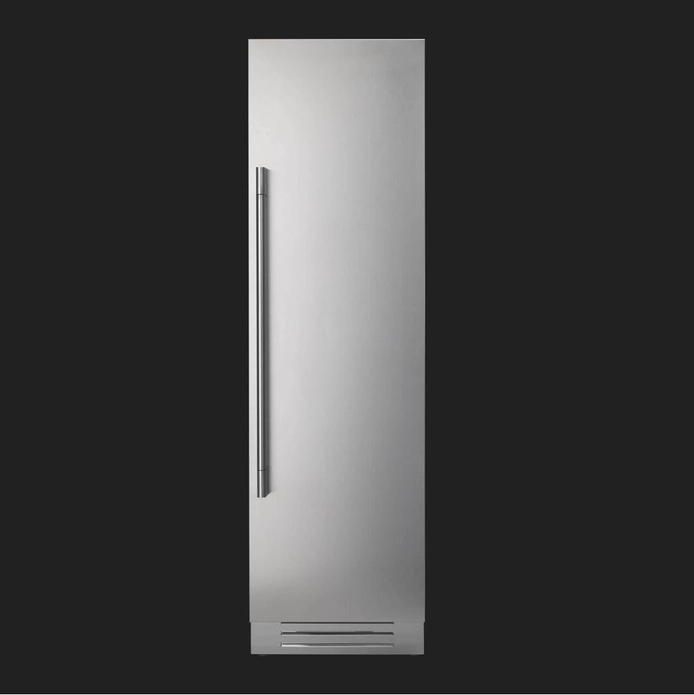 Fulgor Milano - 24'' Rh - Stainless Cladded Bottom Compressor Column - Freezer - Stainless Steel