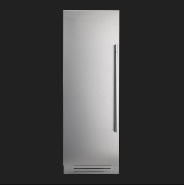 Fulgor Milano - 30'' Lh - Stainless Cladded Bottom Compressor Column - Freezer - Stainless Steel