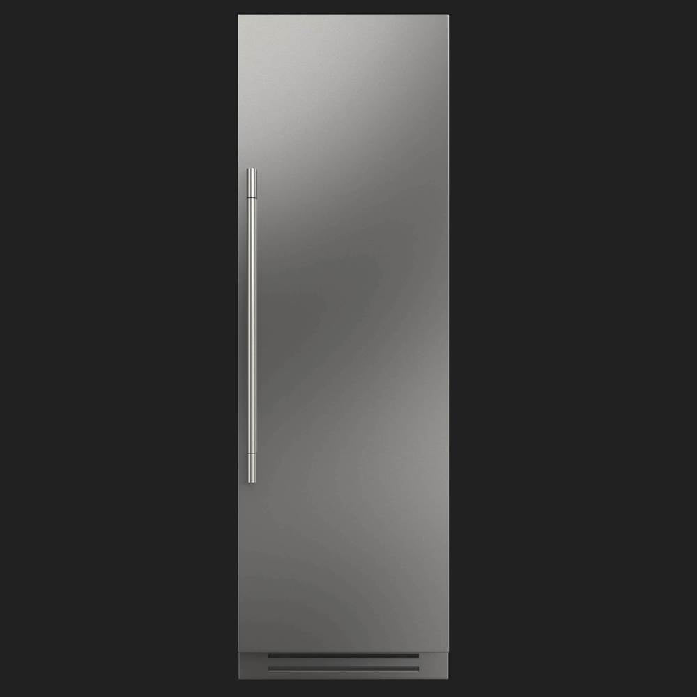 Fulgor Milano - 24'' Rh - Stainless Cladded Bottom Compressor Column - Refrigerator - Stainless Steel