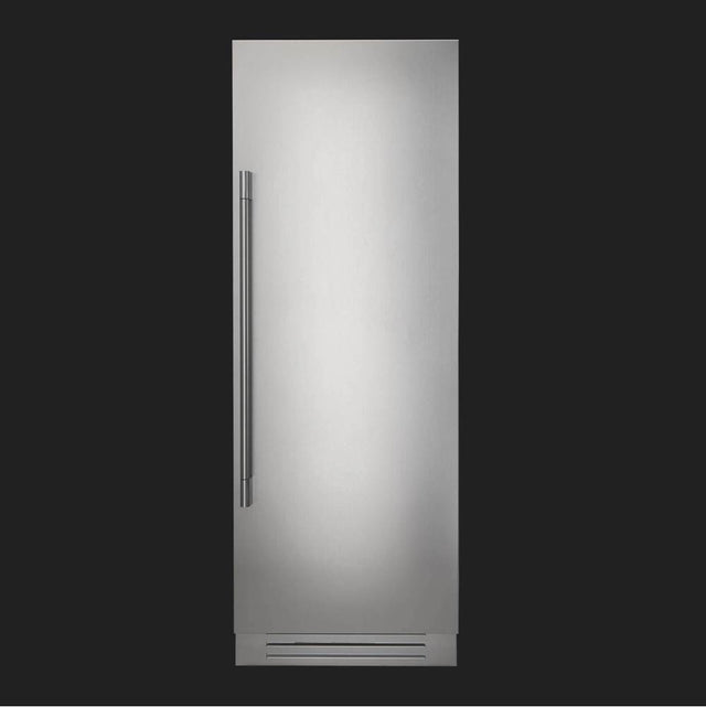 Fulgor Milano - 30'' Rh - Stainless Cladded Bottom Compressor Column - Refrigerator - Stainless Steel