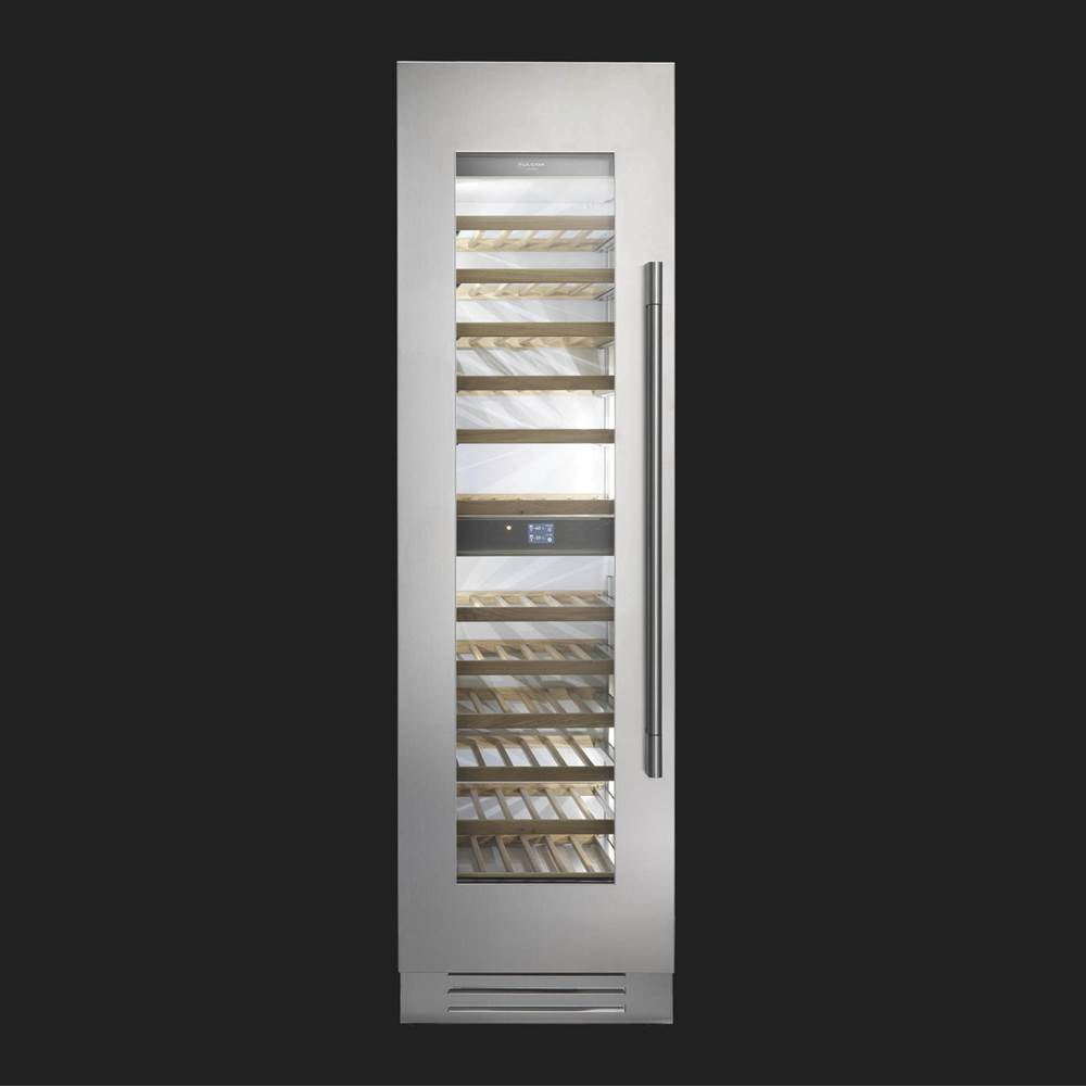Fulgor Milano - 24'' Lh - Stainless Cladded Top Compressor Professional Column Unit With Professional Badge And Handle - Stainless Steel