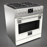 Fulgor Milano - 30'' Pro Range Door Color Kit - Matte White - Matte White