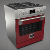 Fulgor Milano - 30'' Pro Range Door Color Kit - Red - Red