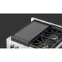 Fulgor Milano - Griddle For 30'' Range And Rangetops - Black