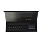 Fulgor Milano - Large Bezel Accessory Kit - 11 Bezels & 1 Faceplate For Sofia Nameplate - Matte Black - Matte Black