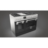 Fulgor Milano - 48'' Pro Range Door Color Kit - Matte Black - Matte Black