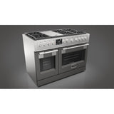 Fulgor Milano - 48'' Pro Range Door Color Kit - Matte Grey - Matte Grey