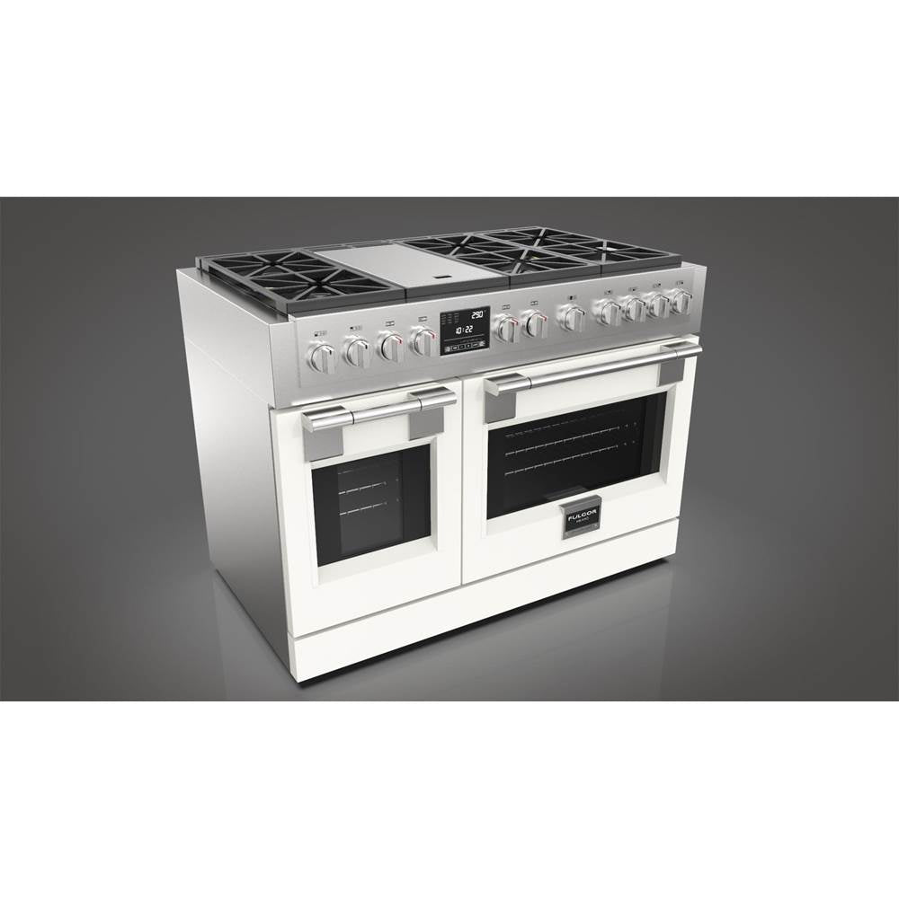 Fulgor Milano - 48'' Pro Range Door Color Kit - Matte White - Matte White