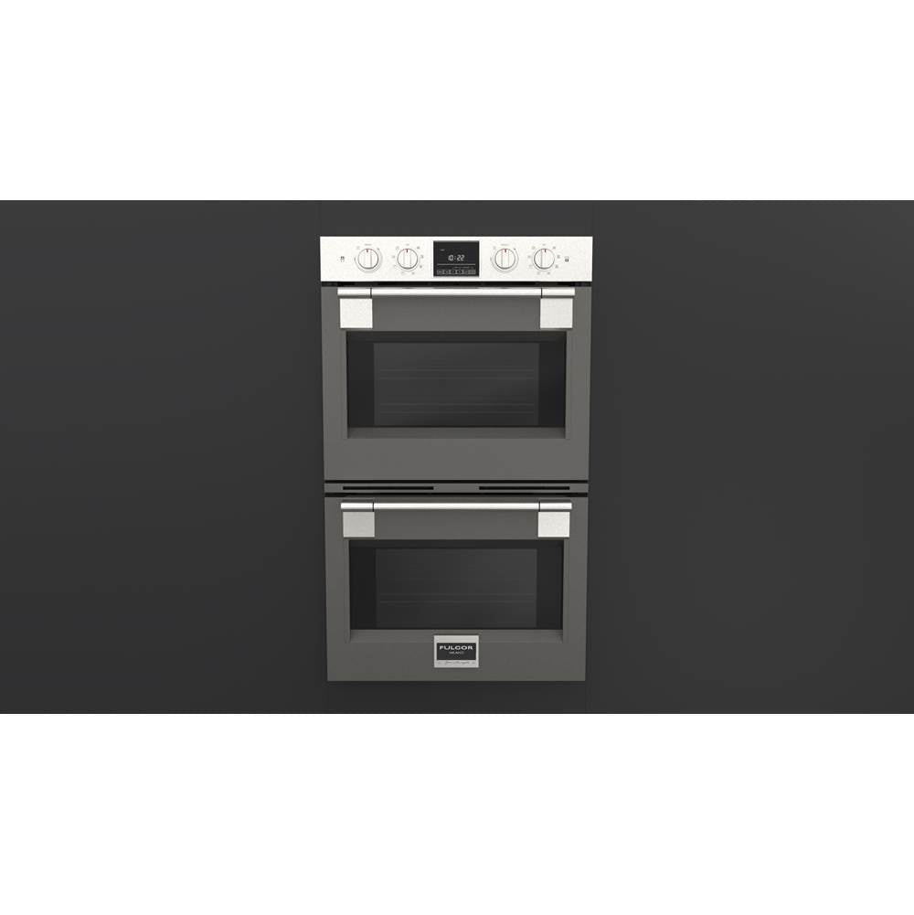 Fulgor Milano - 30'' Pro Upper Door Color Kit (No Badge) For Double Wall Oven - Matte Grey - Must Be Used In Combination With Pdrkit30Mg (Toe Kick Is Not Used) - Matte Grey