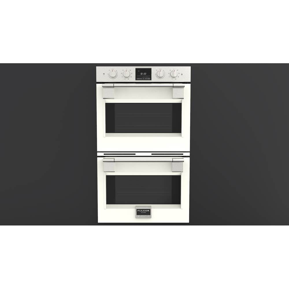 Fulgor Milano - 30'' Pro Upper Door Color Kit (No Badge) For Double Wall Oven - Matte White - Must Be Used In Combination With Pdrkit30Mg (Toe Kick Is Not Used) - Matte White