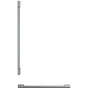 Fulgor Milano - Sofia Fridge Pro Handle Kit - Stainless Steel