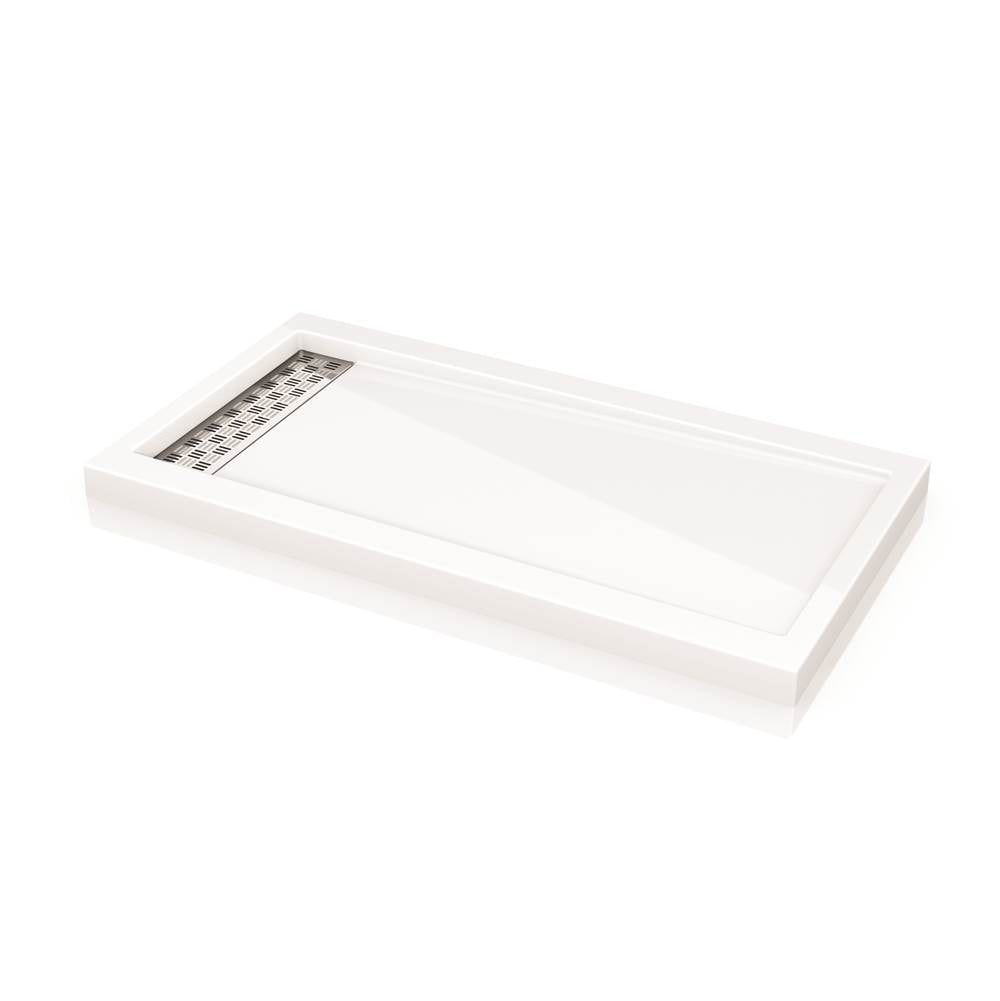 Fleurco - QUAD BASE LINEAR DRAIN/3648/WHITE - White
