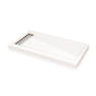 Fleurco - QUAD BASE LINEAR DRAIN/3648/WHITE - White