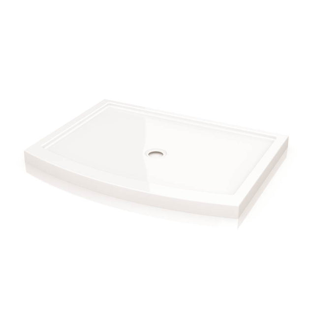 Fleurco - BOWFRONT BASE CENTER DRAIN/3248/WHITE - White
