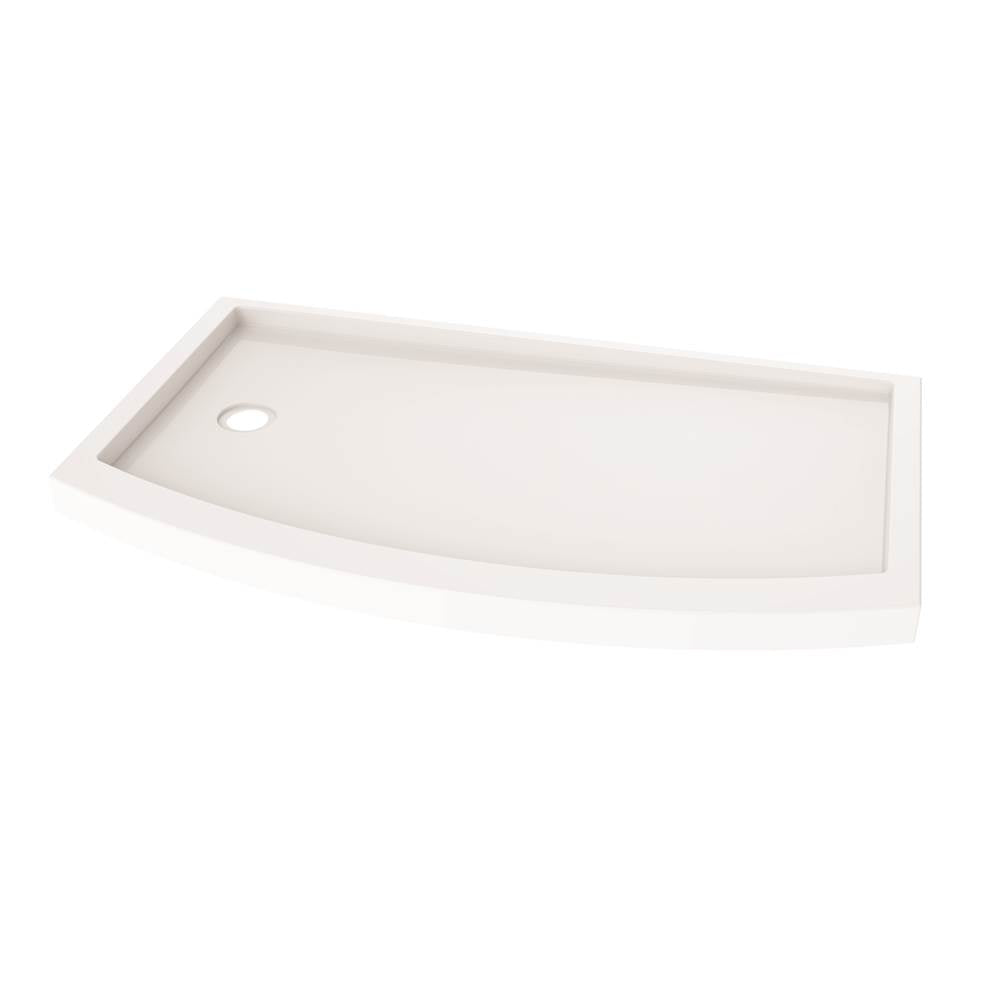 Fleurco - BOWFRONT BASE SIDE DRAIN/3260/LEFT/WHITE - White