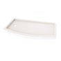 Fleurco - BOWFRONT BASE SIDE DRAIN/3260/LEFT/WHITE - White