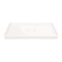 Fleurco - FLANGED BASE W/DRAIN COVER 3-FLANGE/4842/WHITE - White