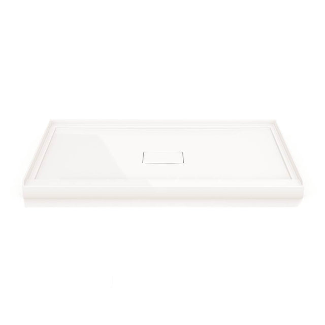Fleurco - FLANGED BASE W/DRAIN COVER 3-FLANGE/5436/WHITE - White