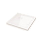 Fleurco - SQUARE BASE LOW-PROFILE/42''/WHITE - White