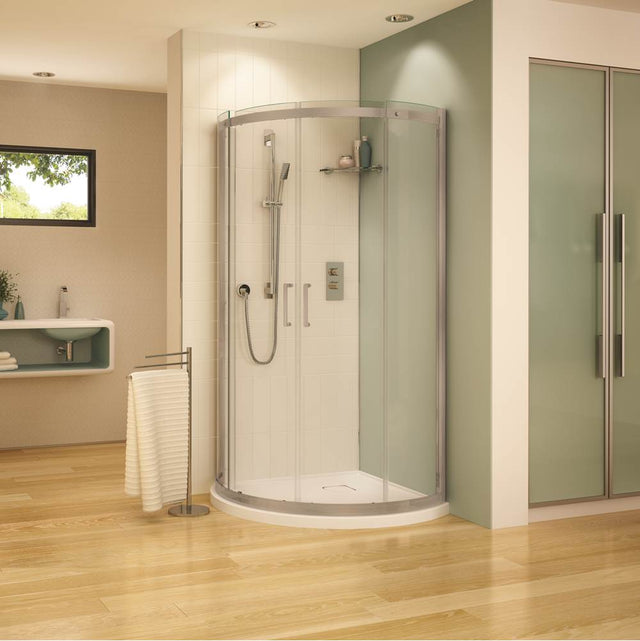 Fleurco - APOLLO ARC/40/BR NK/CLR - Brushed Nickel