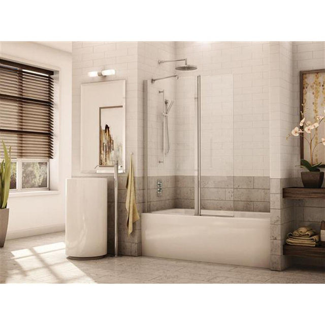 Fleurco - SIENA DUO TUB/CHR/CLR - Chrome