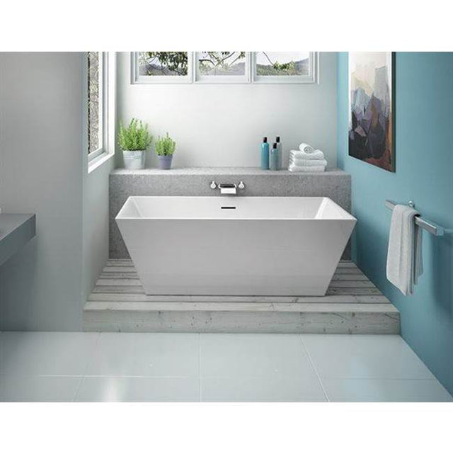 Fleurco - ARIA CALANDO PETITE TUB/5631/WHITE/WHITE DRAIN COVER - White