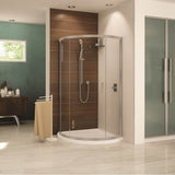 Fleurco - CAPRI ARC 3 36''/BR NK/PRISM - Brushed Nickel