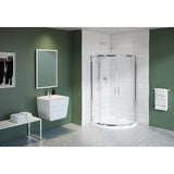 Fleurco - CAPRI ARC 4 32''/CHR/CLR - Chrome