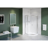 Fleurco - CAPRI ARC 4 36''/BR NK/PRISM - Brushed Nickel