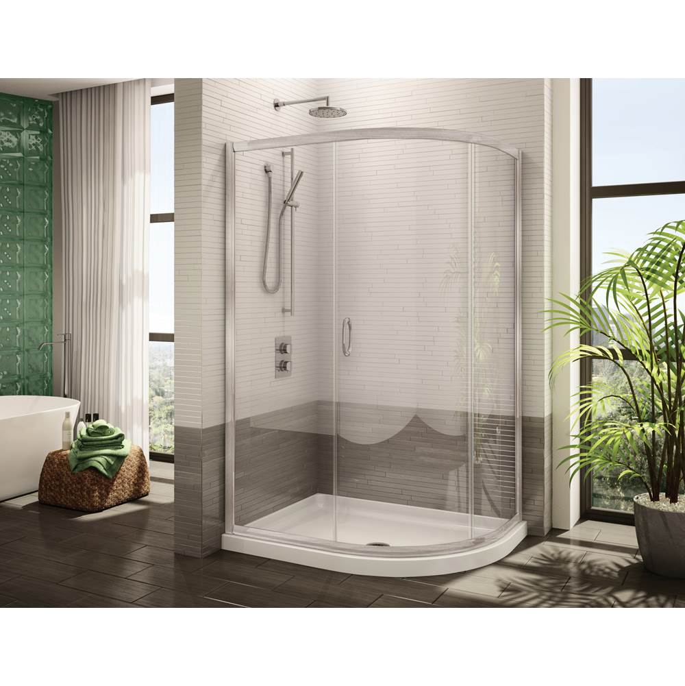 Fleurco - CAPRI HALF-ROUND 3/BR NK/PRISM - Brushed Nickel