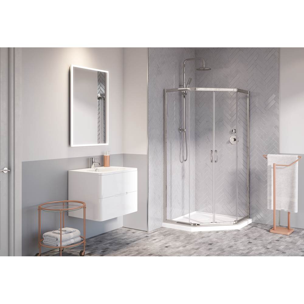 Fleurco - CAPRI NEO 38/CHR/CLR - Chrome