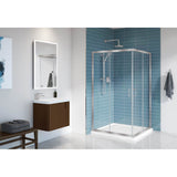 Fleurco - CAPRI SQUARE 36/BR NK/CLR - Brushed Nickel