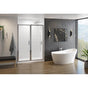 Fleurco - ELERA INLINE 39''/CHROME/79H/SEKUR+/IN&OUT PIVOT - Chrome