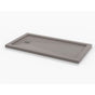 Fleurco - TAVIA BASE /SMOOTH TEXTURE /32 x 60 /WHITE /WITH METAL GRID - White