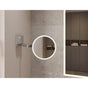 Fleurco - VIZO MAKEUP MIRROR/WALL MOUNTED/8''/RD FRAME&MIRROR/BLACK - Black