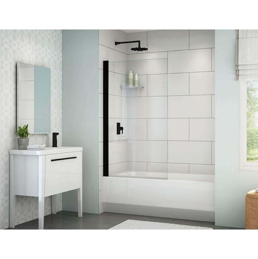 Fleurco - SIENA SOLO TUB/MATTE BLACK/CLEAR - Matte Black
