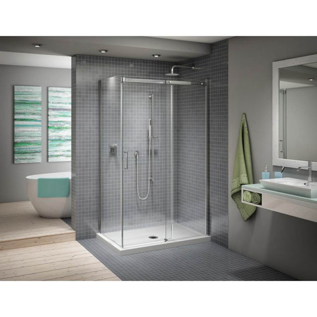 Fleurco - APOLLO 2-SIDED CRP/72x34/L INL x L RET/CHROME/SEKUR+ - Chrome