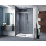 Fleurco - APOLLO IN LINE 54''W / BRUSHED NICKEL / RIGHT / SEKUR+ - Brushed Nickel