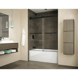 Fleurco - GEMINI 6MM TUB 60''W/MATTE BLACK/SEKUR+ - Matte Black