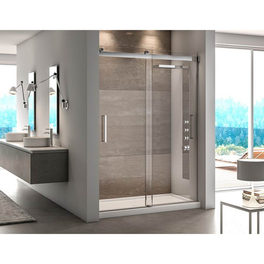 Fleurco - MERCURY INLINE 48W/CHROME/RIGHT/86H/SEKUR+ - Chrome