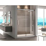 Fleurco - MERCURY INLINE 72W/CHROME/LEFT/79H/SEKUR+ - Chrome