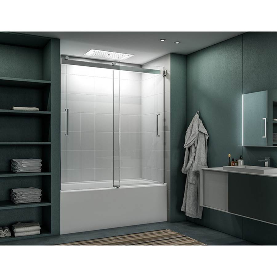 Fleurco - MERCURY TUB 60''W/CHROME/RIGHT/SEKUR+ - Chrome
