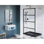 Fleurco - LATITUDE SHIELD / MATTE BLACK / GRID / 32'' - Matte Black